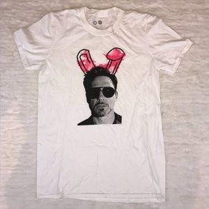 Small Robert Downy Jr. Graphic T-Shirt